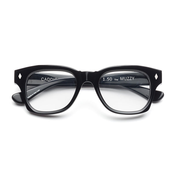 Muzzy Reading Glasses / Gloss Black