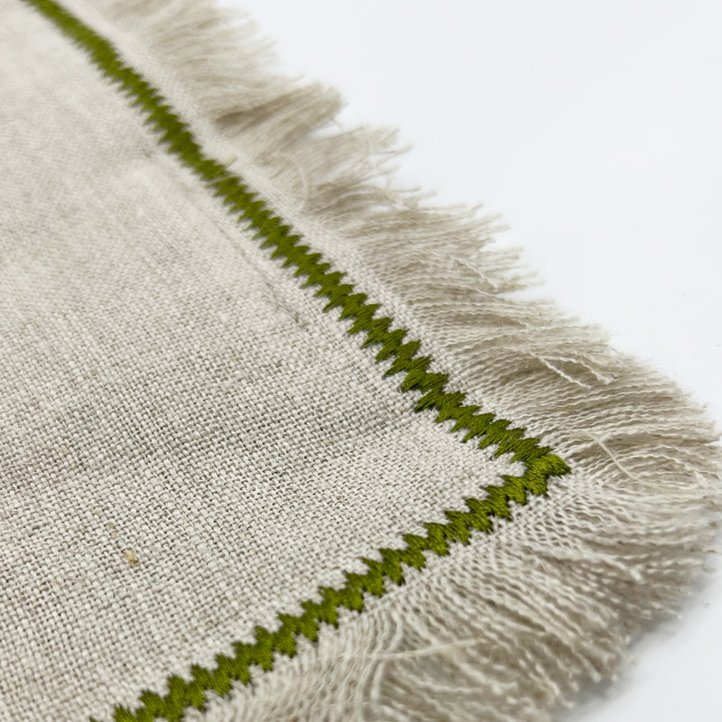 Perennial Placemat Set of 4 / Olive