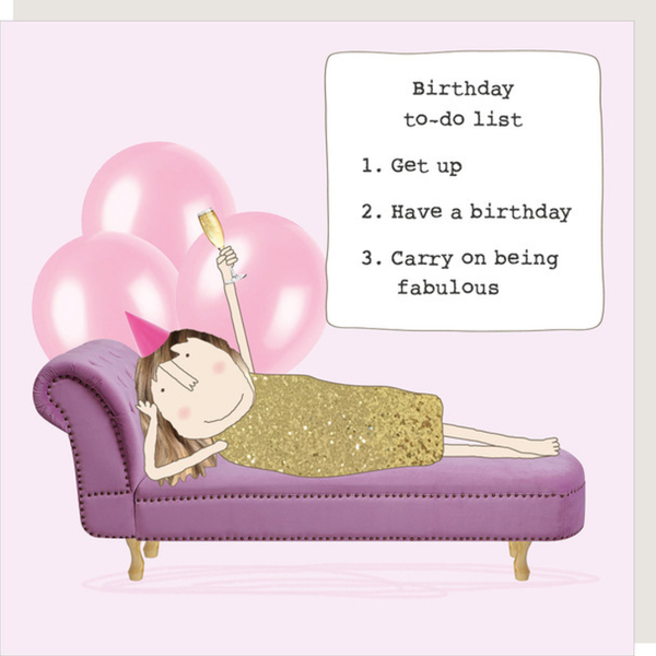make a list of things you can do on your birthday