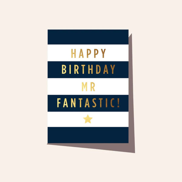 Mr Fantastic Birthday Card