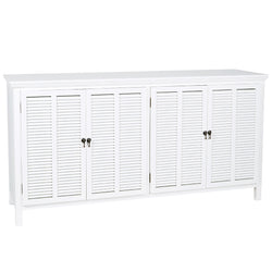 Louvre 4 Door Buffet / White