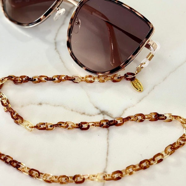 Sunglass Chain / Nikki Beach Club / Tortoise Shell