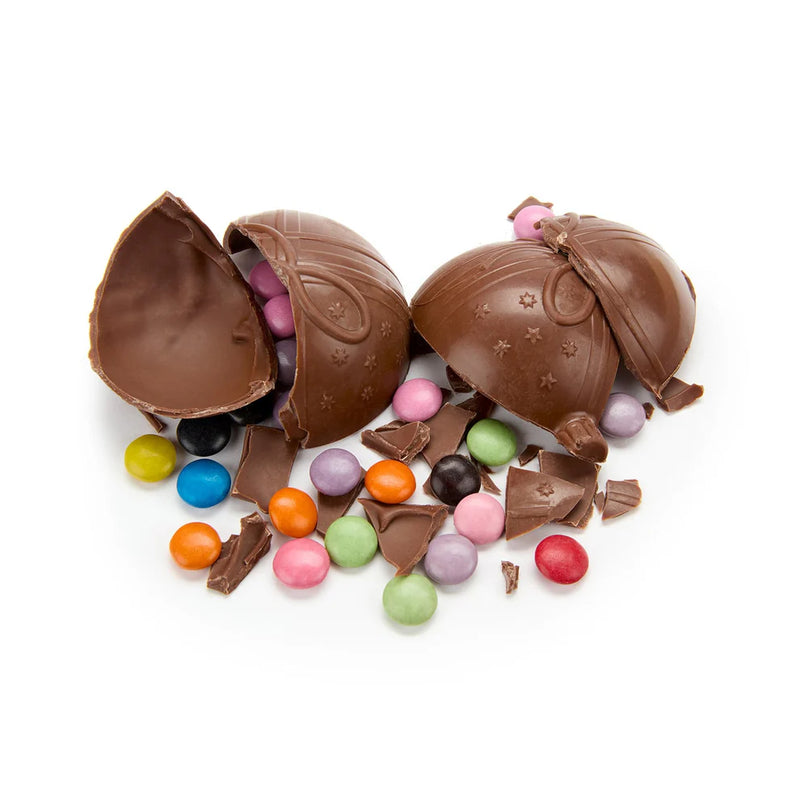 Smash Bauble Milk Chocolate w Smarties