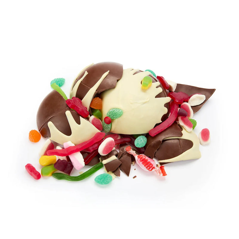 Plum Pudding Chocolate Smash Cake w Lollies / 630g