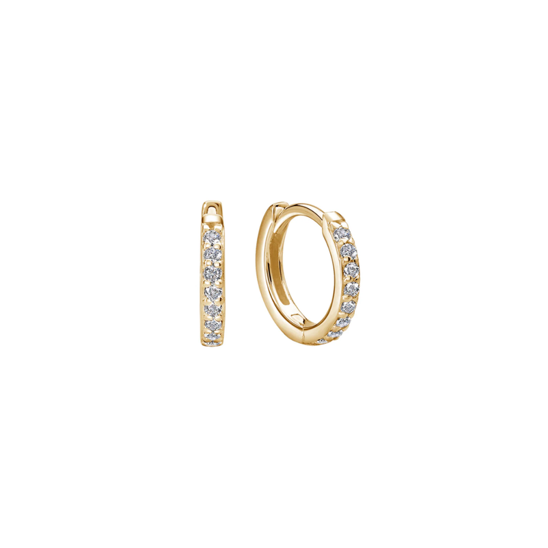 13mm Huggies / Gold
