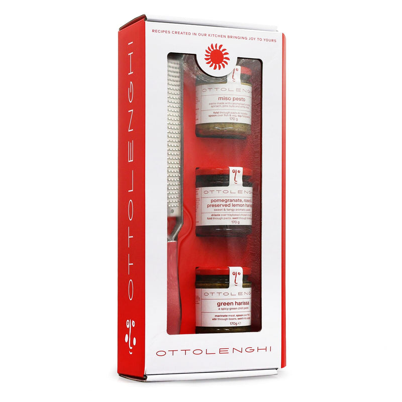 Ottolenghi Grater + Pantry Gift Set