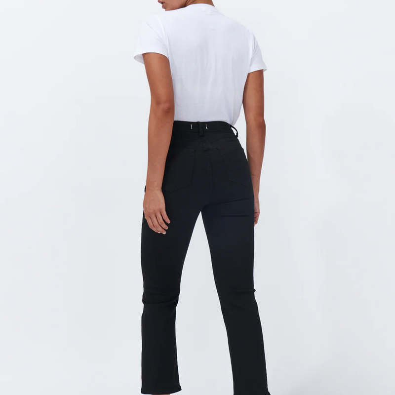 Vacay Jean Finished Hem  / Black