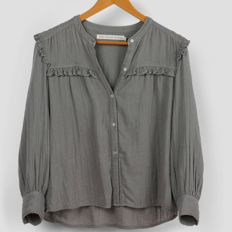 Isabella Blouse / Grey