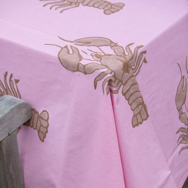 Big Lobster Tablecloth / Hibiscus + Coco