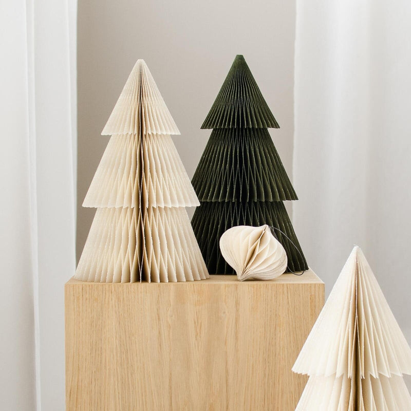 Deluxe Tree Standing Olive Green 31cm