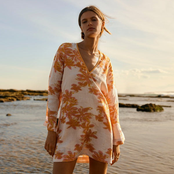 Tavi Dress / Mangrove Peach