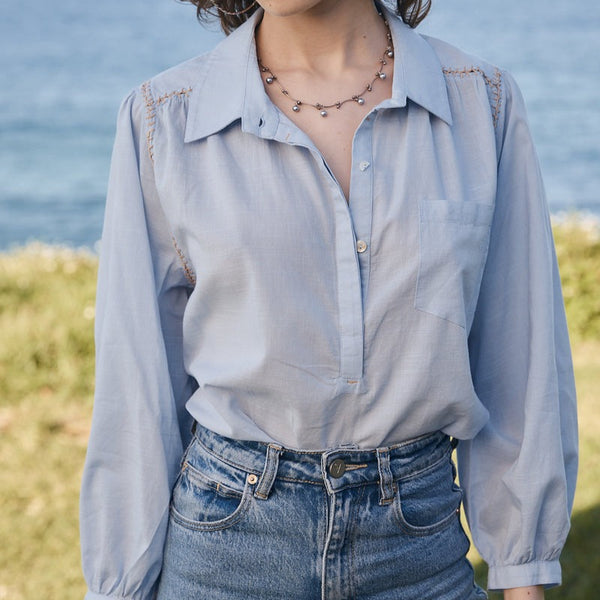 New Birken Blouse / Blue