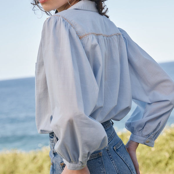 New Birken Blouse / Blue