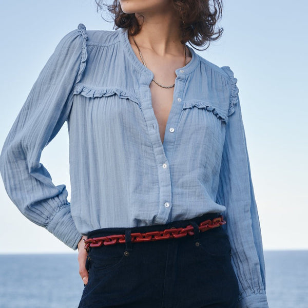 Isabella Blouse / Blue
