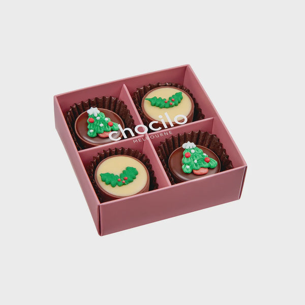 4 pack Christmas Chocolate / 50g
