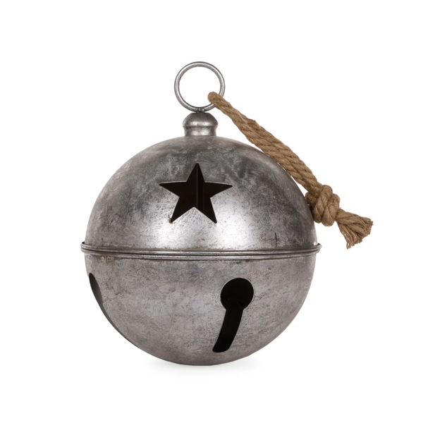 30cm Bell / Antique Silver