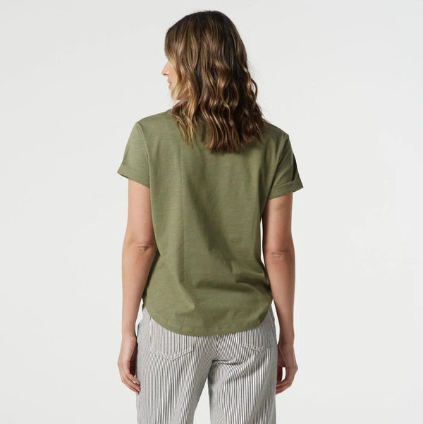 Crew Neck Tee / Sage
