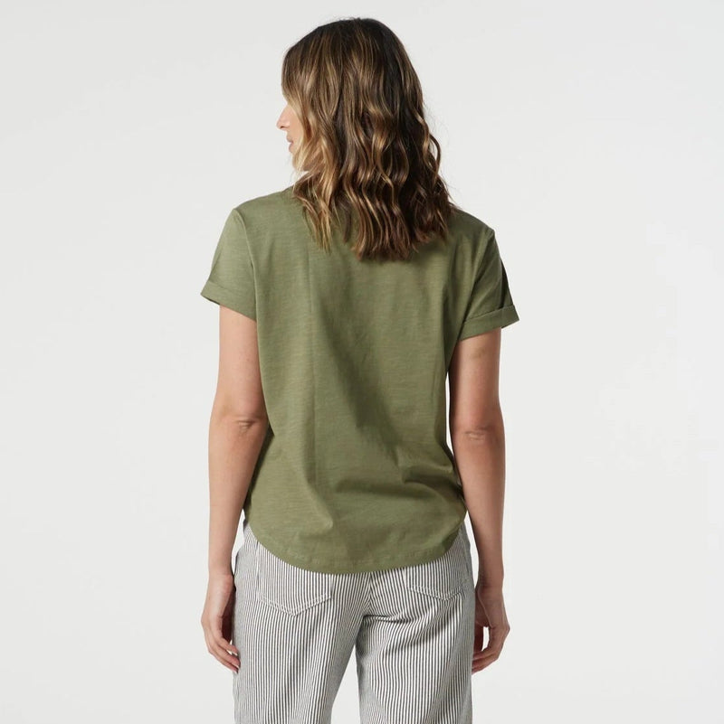 Crew Neck Tee / Sage