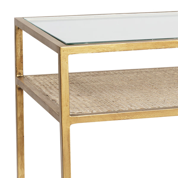 Manhattan Glass Side Table
