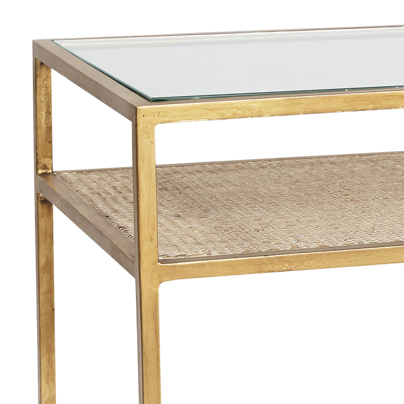 Manhattan Glass Side Table
