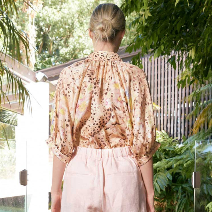 Taylor Blouse / Cheetah