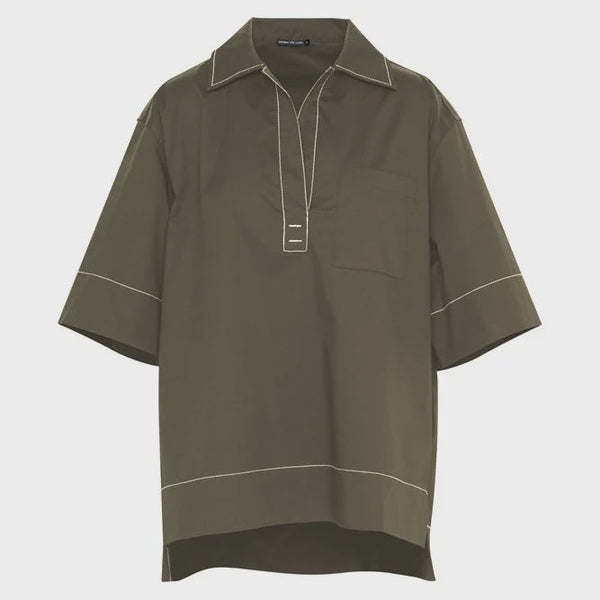 Paros Shirt / Moss