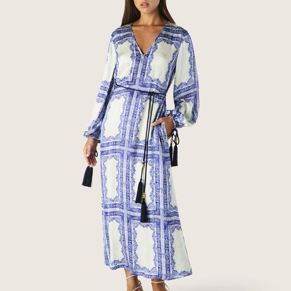 Jordi Long Sleeve Maxi Dress
