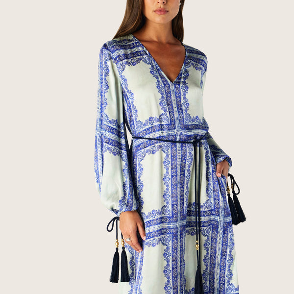 Jordi Long Sleeve Maxi Dress