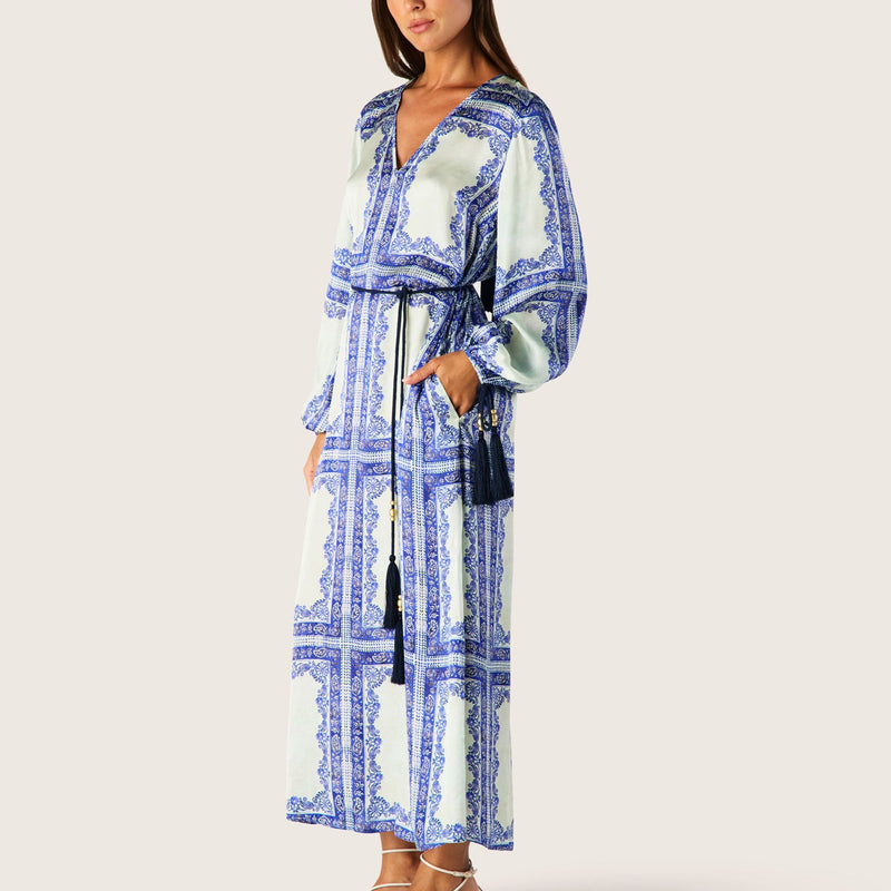 Jordi Long Sleeve Maxi Dress