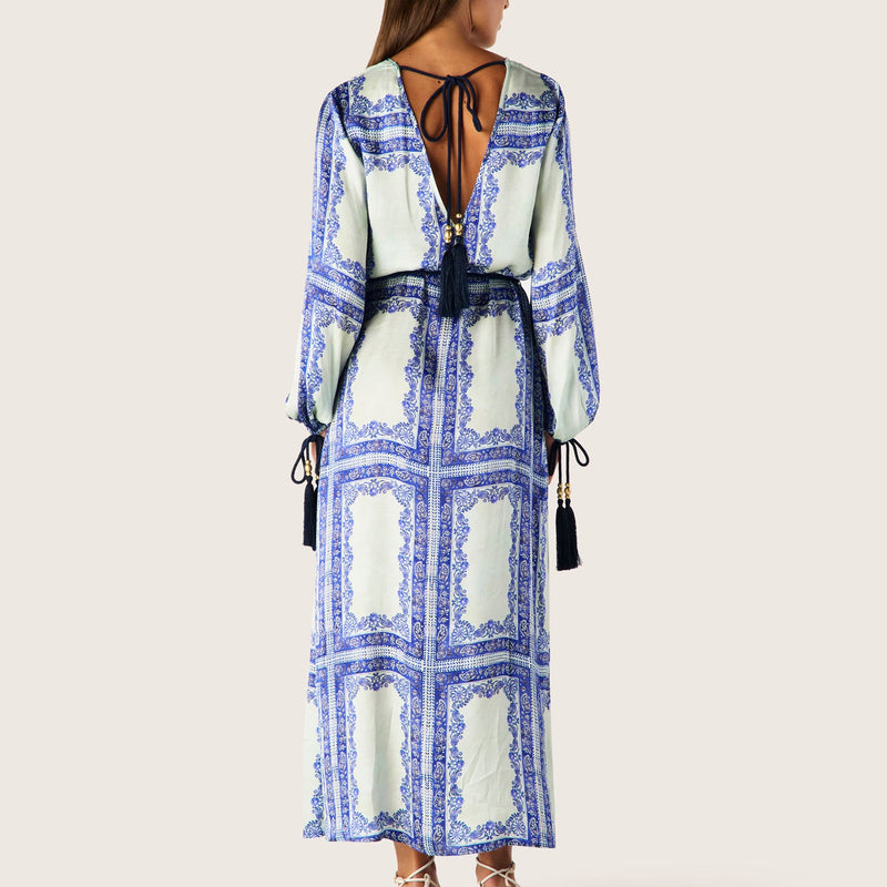 Jordi Long Sleeve Maxi Dress