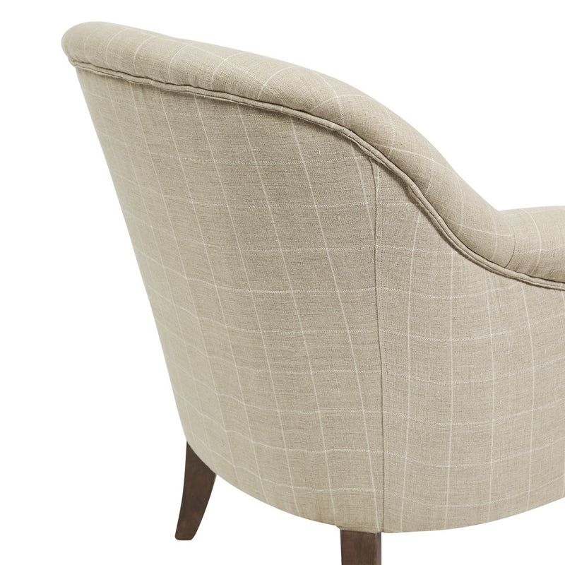Halston Slipper Chair / Natural