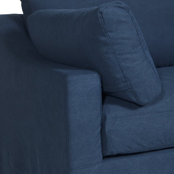 Irving Merricks 3.5 Seat Sofa / Blue