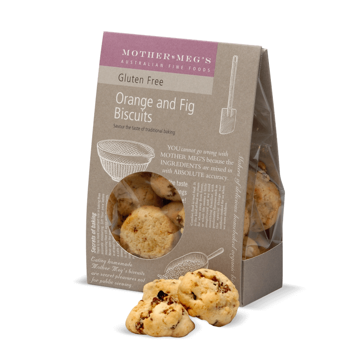 Orange + Fig Biscuits / GF