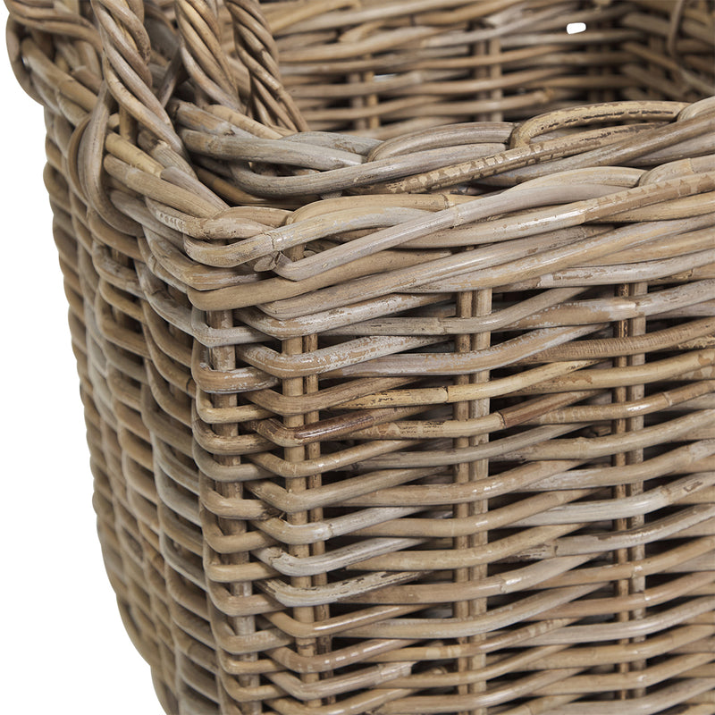 Corbeille Square Log Basket Large