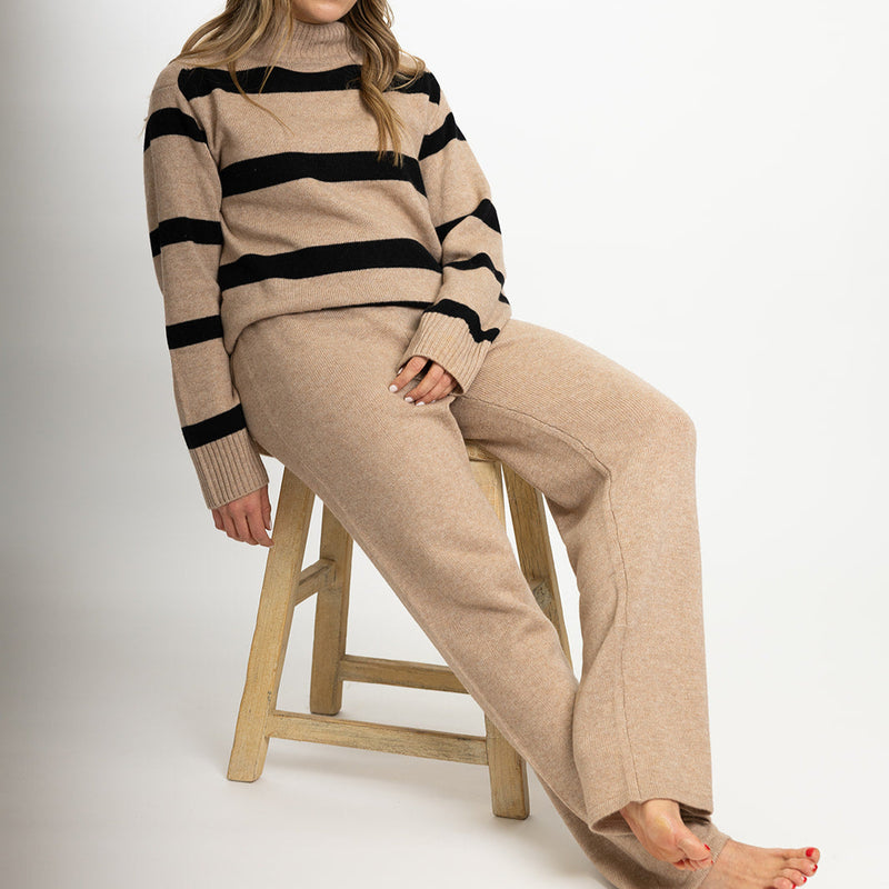 Wide Leg Pant / Camel