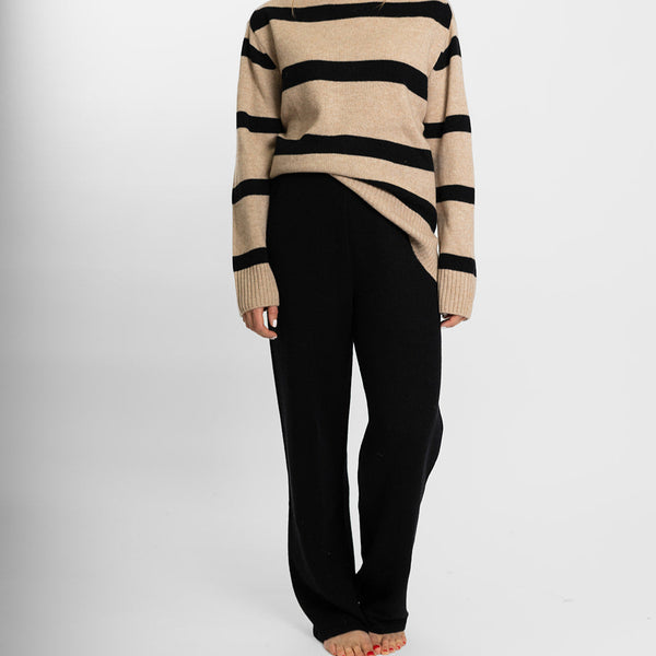Wide Leg Pant / Black