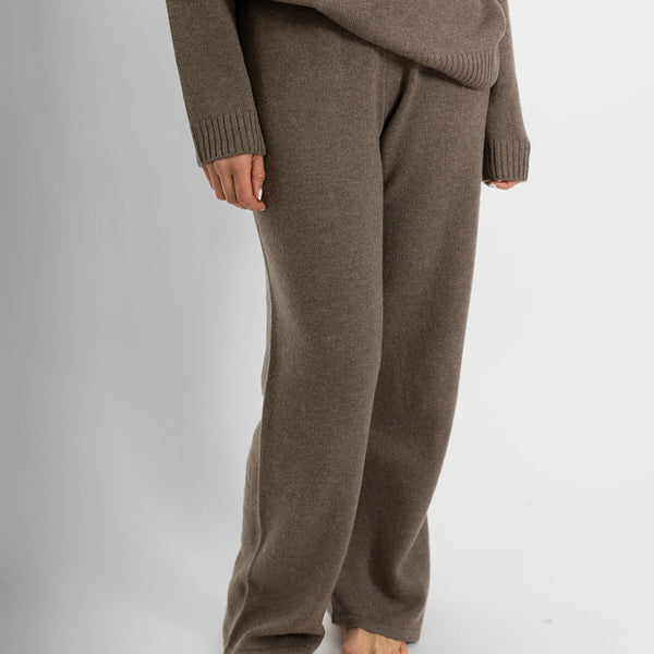 Wide Leg Pant / Brown