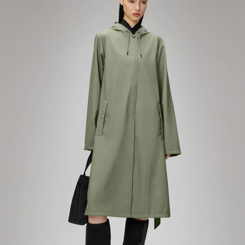 Rains A Line Longer Jacket / Drift