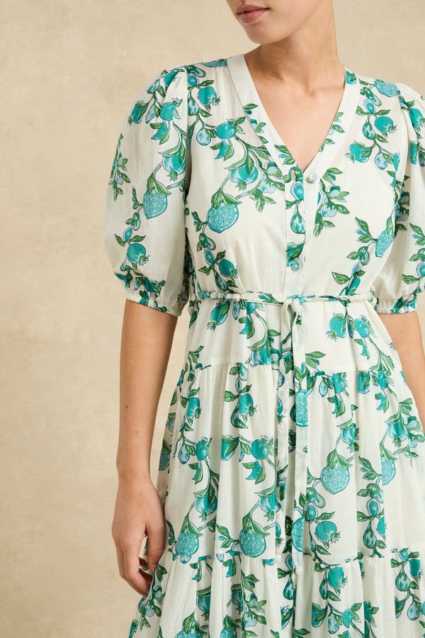 Anyeta Dress / Pomegranate Jade