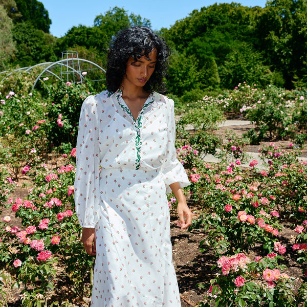 Vivian Blouse / Antique Rose