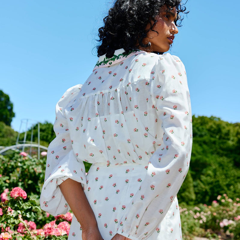 Vivian Blouse / Antique Rose