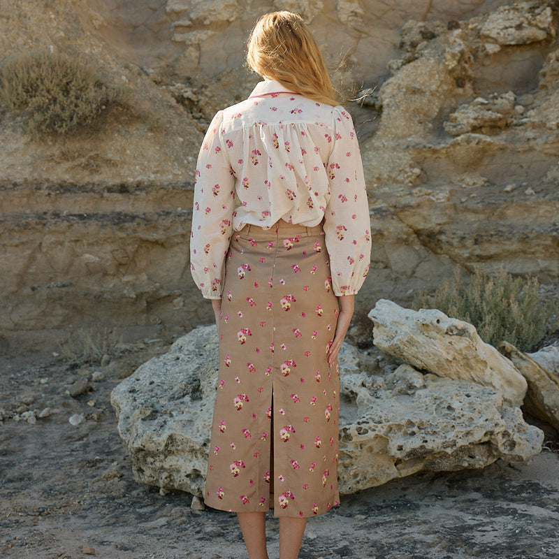 Vivian Blouse / Antique Phalae