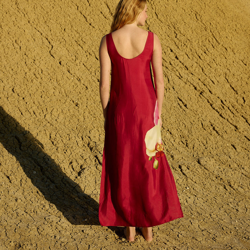 Poppy Dress / Redcurrant Phalae