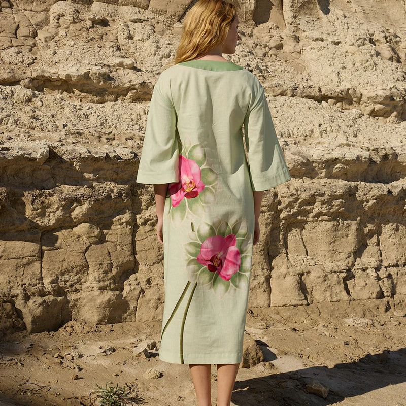 Bridget Dress / Meadow Phalae