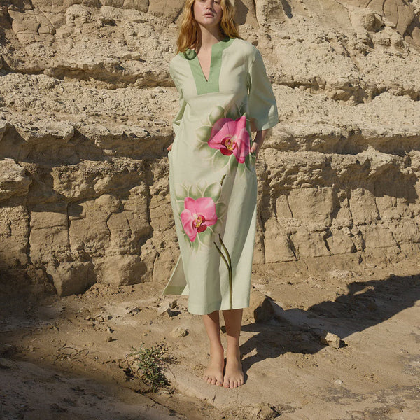 Bridget Dress / Meadow Phalae