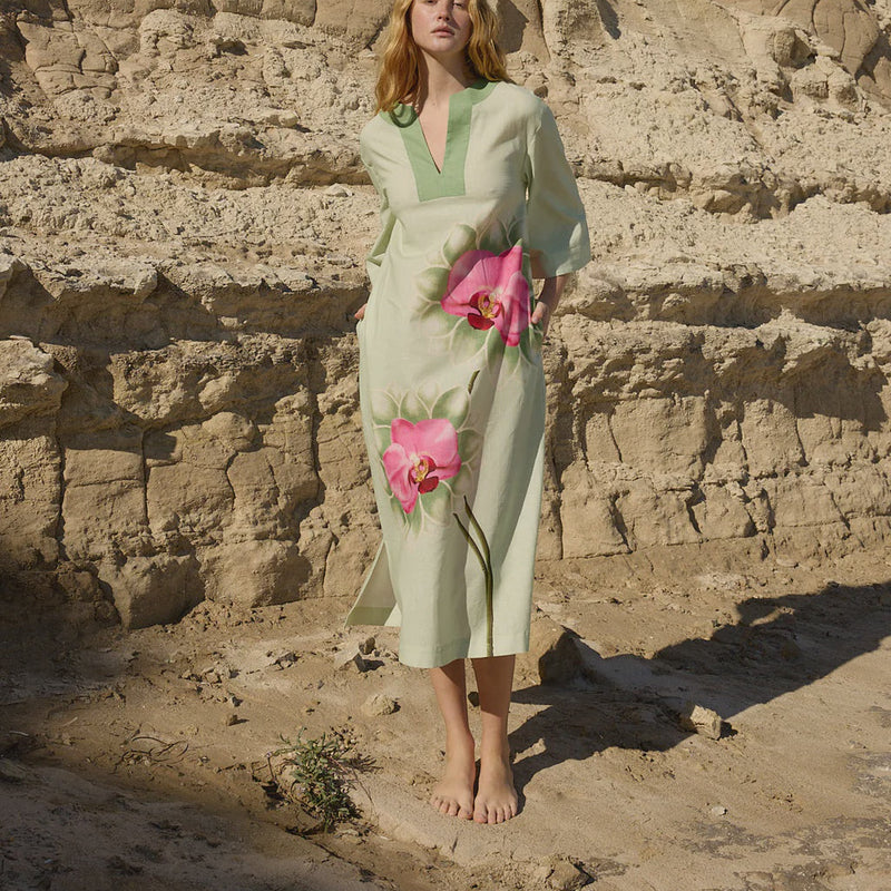 Bridget Dress / Meadow Phalae