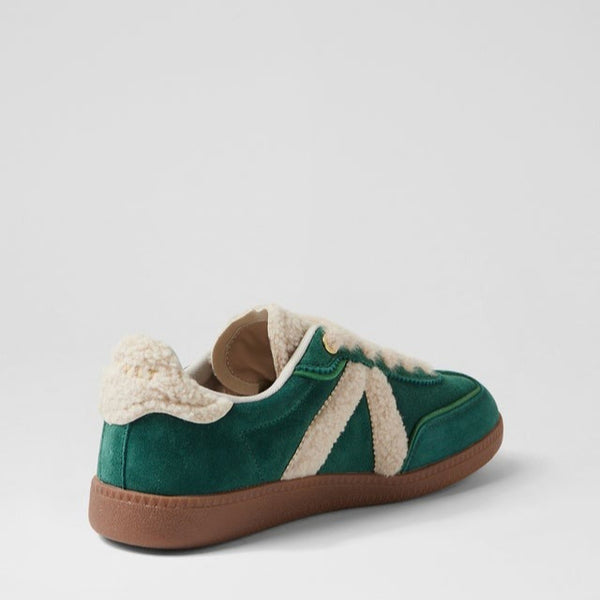 Elite Classic Sneaker / Green + Cream