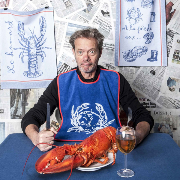 Tea Towel / A La Peche