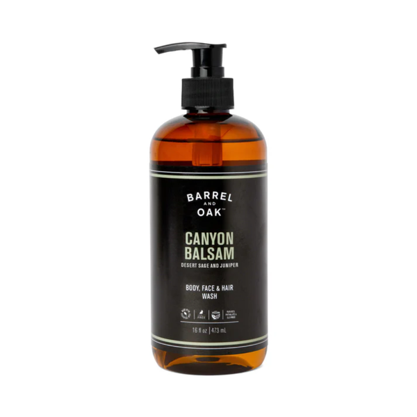 Hair, Face + Body Wash / Canyon Balsam