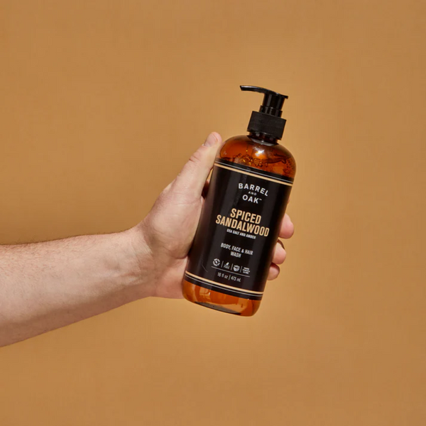 Hair, Face + Body Wash / Spiced Sandalwood
